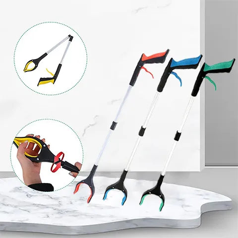 Foldable Grabber With 360° Swivel Clip