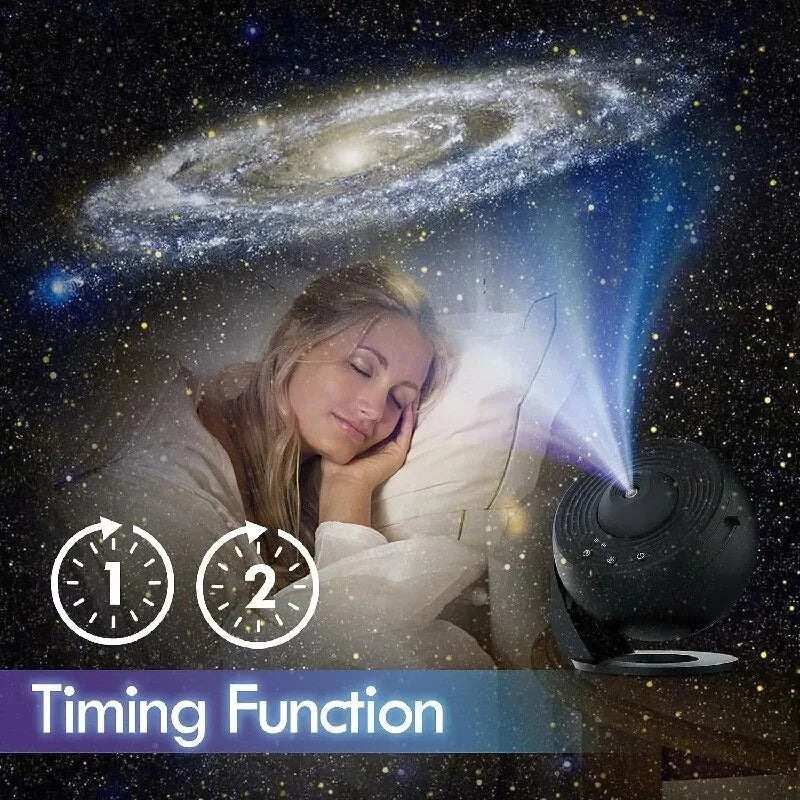 12 in 1 Night Light Galaxy Projector Starry Sky 360° Rotate Jwere™