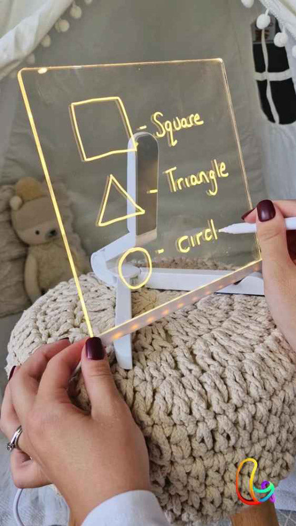 Schrijf / Tekenbord in kleur en LED display!!