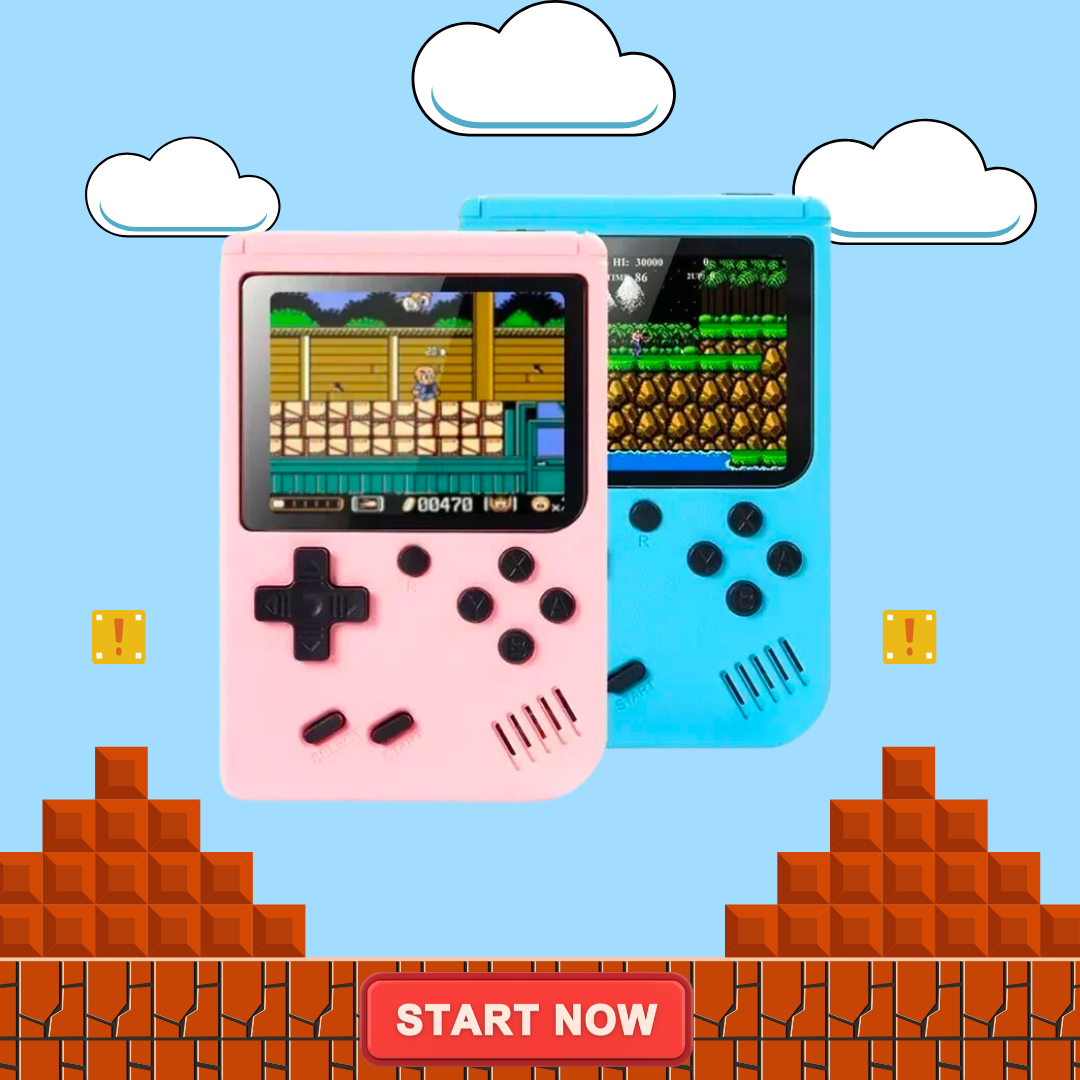 GamerBoy™ | Retro spelconsole voor kinderen