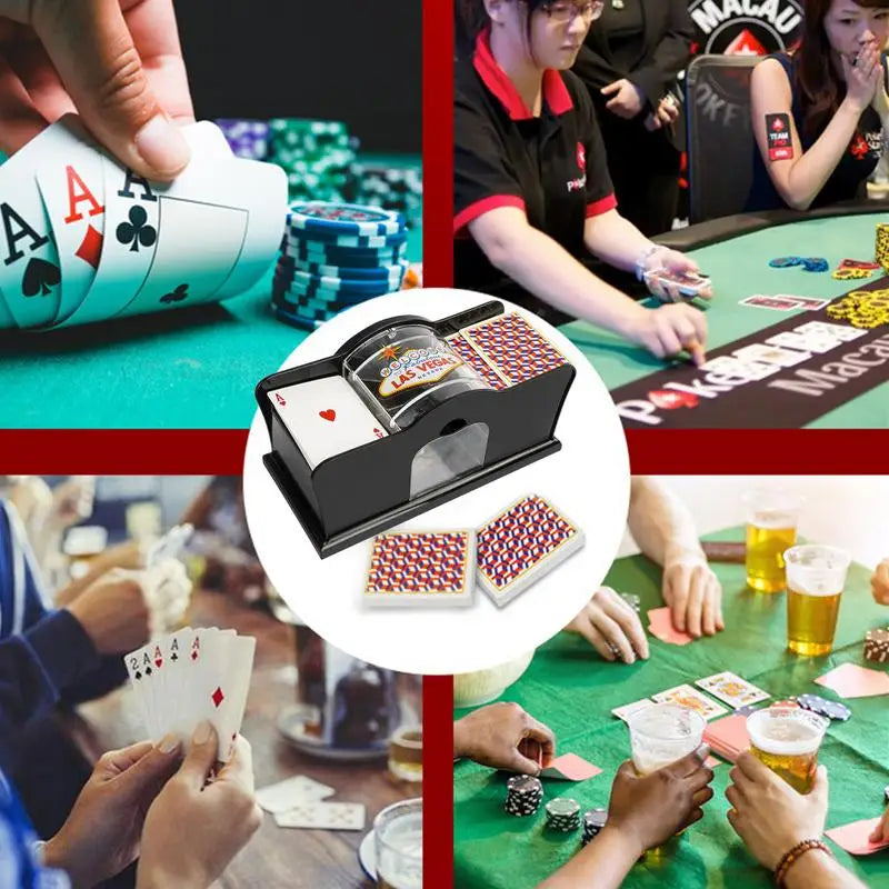 ShuffleKoning™ | Schud je kaarten in een handomdraai!