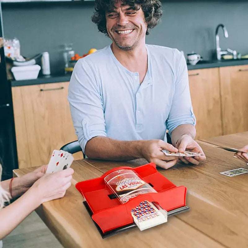 ShuffleKoning™ | Schud je kaarten in een handomdraai!