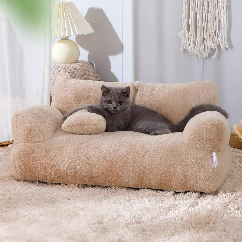 FuzzySofa™ | Luxe wintersofa voor honden en katten tot 80lbs