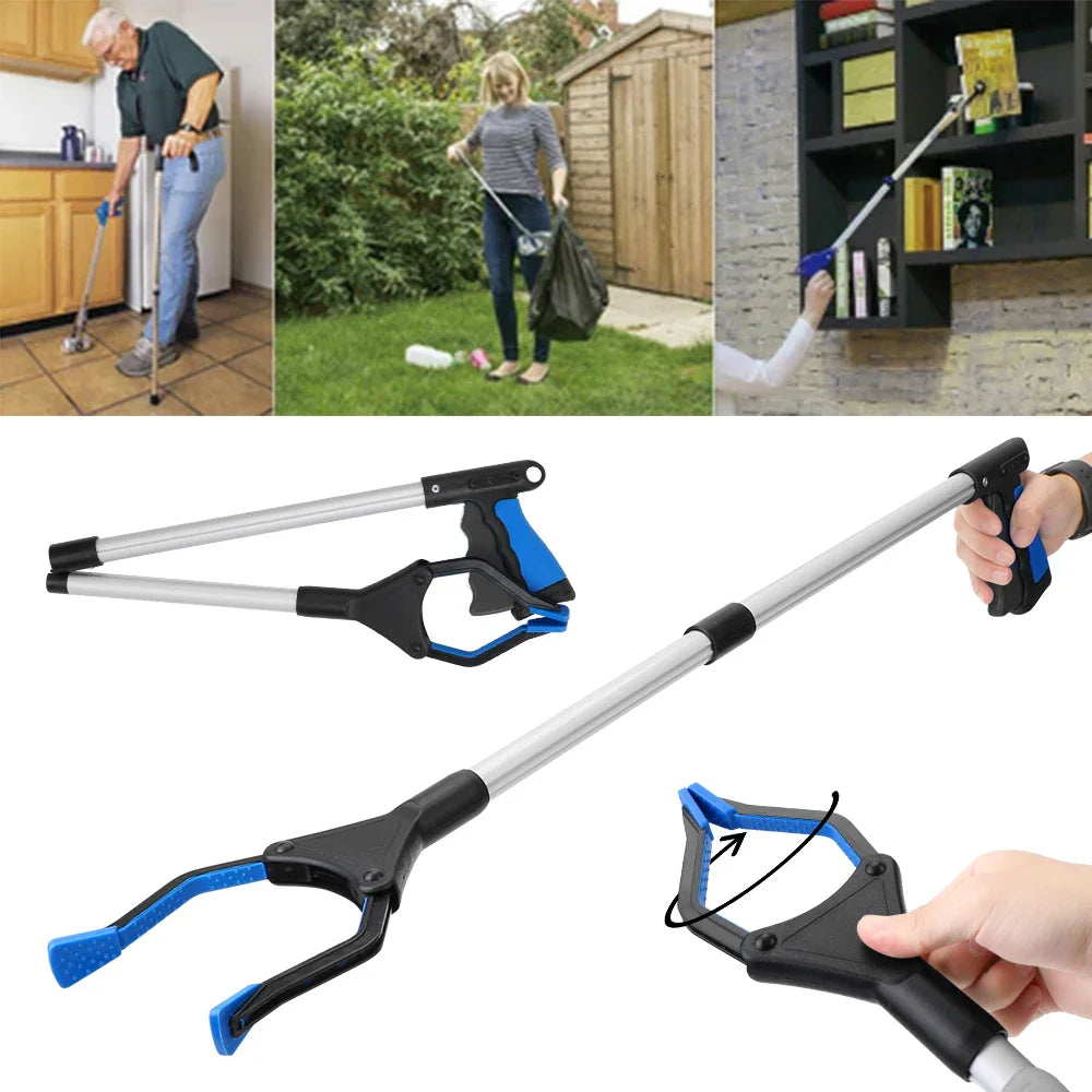 Foldable Grabber With 360° Swivel Clip