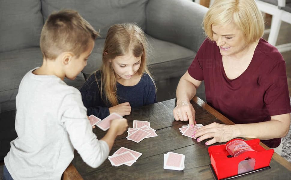 ShuffleKoning™ | Schud je kaarten in een handomdraai!