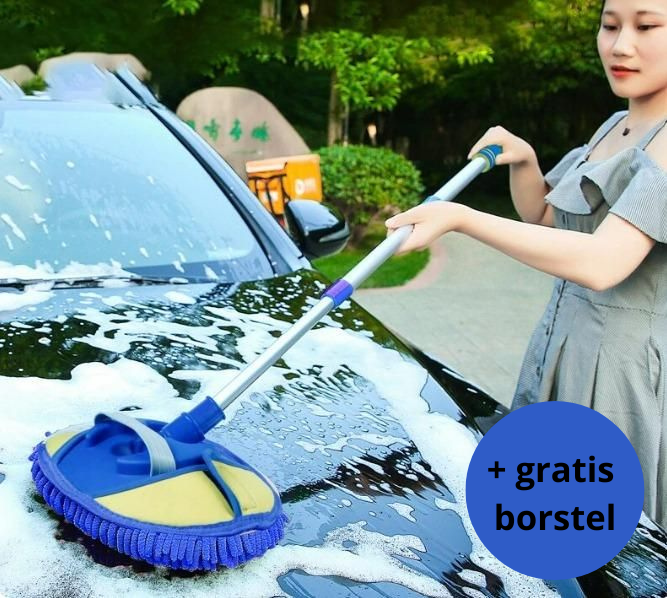 AutoBorstelFlex™ |Altijd een Glanzende Rit!