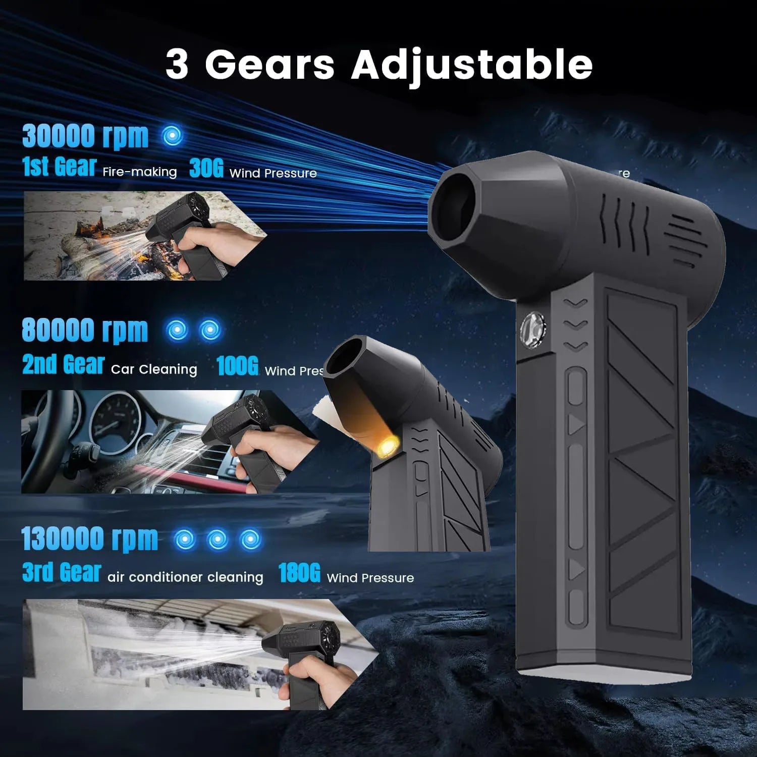 TurboJet™ | LED Turbo Sneeuwblazer