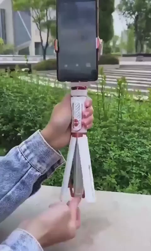 SelfieShot™ - Draadloze bluetooth selfiestick met verlichting